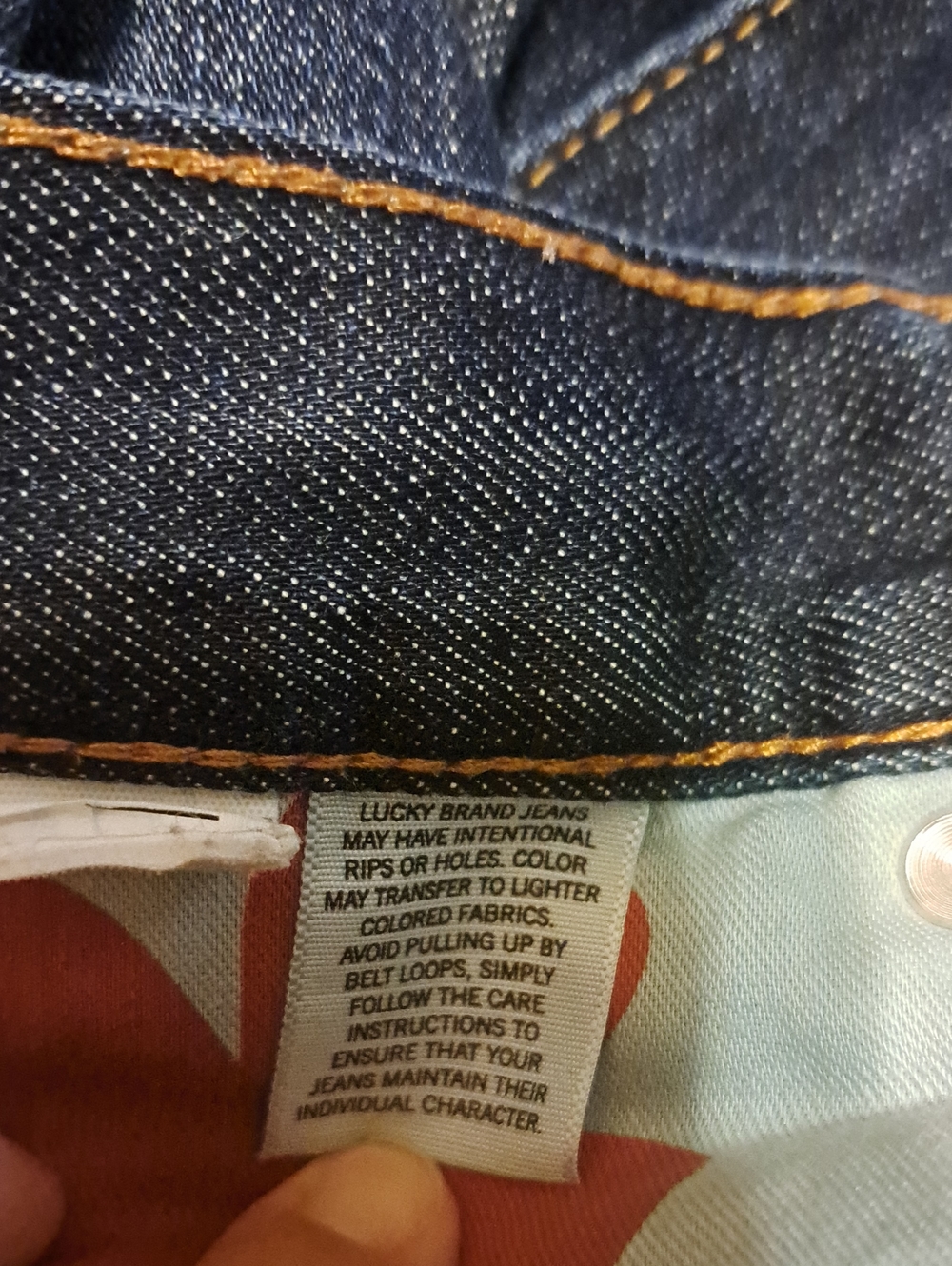 Lucky Brand Women's Slim Straight Dark Indigo Jeans. Size 28. - Picture 10 of 12